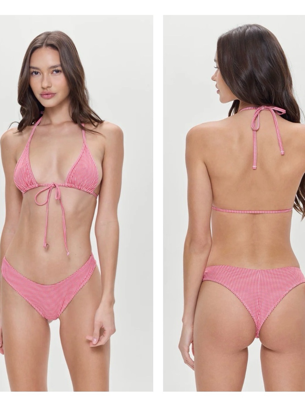 Frankie’s Bikinis Gingham Bikini